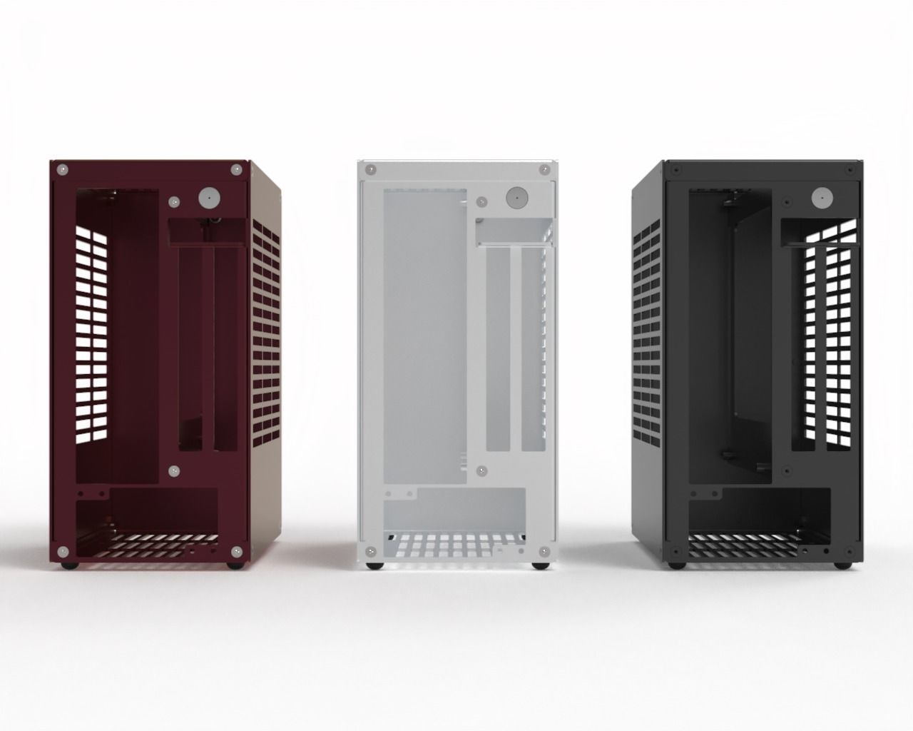 K39 SFF ITX PC Case 3D model_6