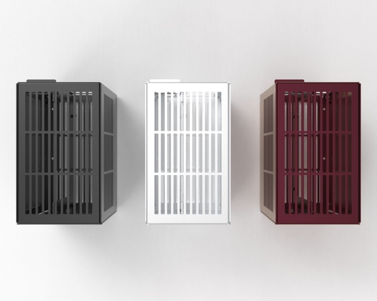 K39 SFF ITX PC Case 3D model_5