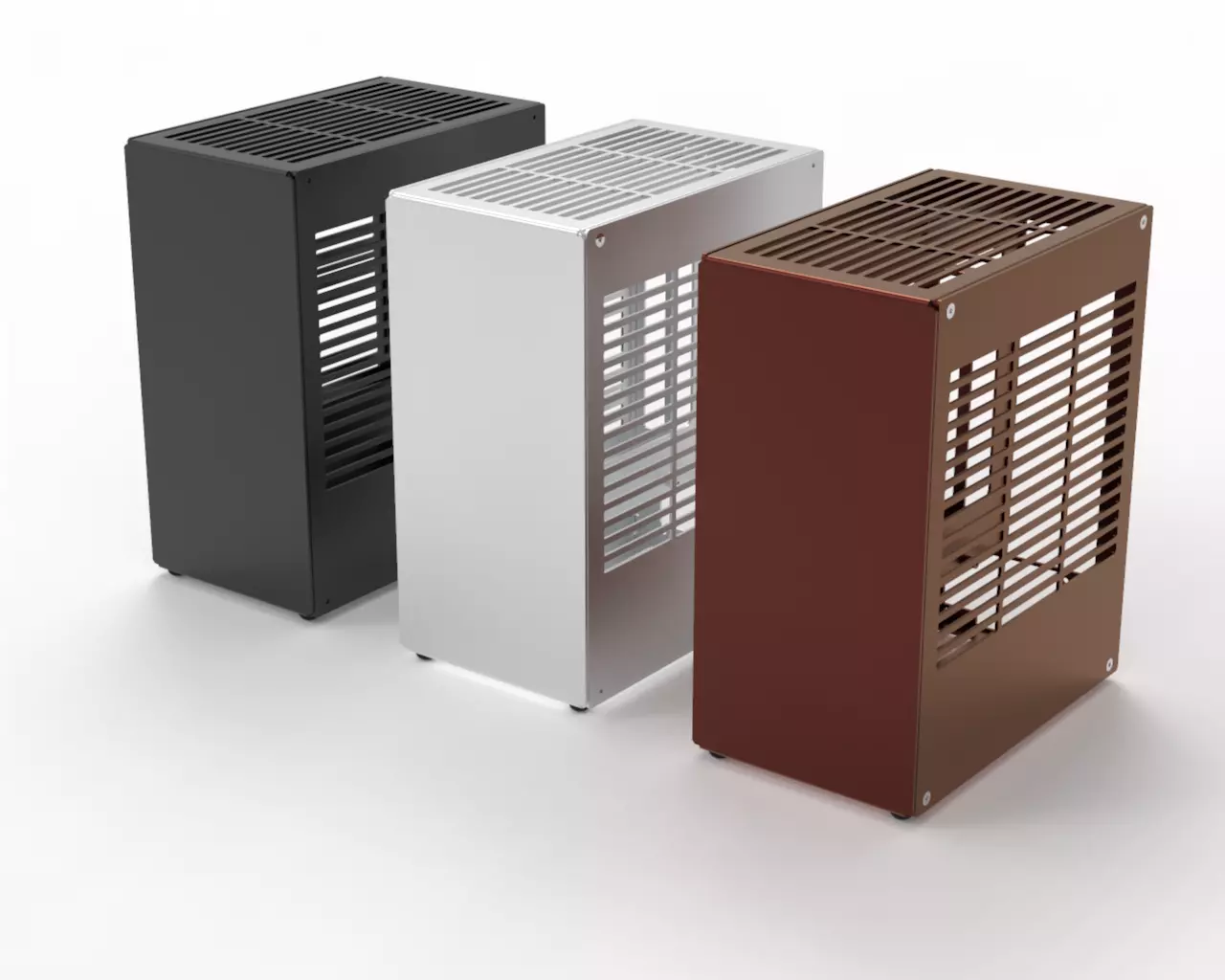 K39 SFF ITX PC Case 3D model_0