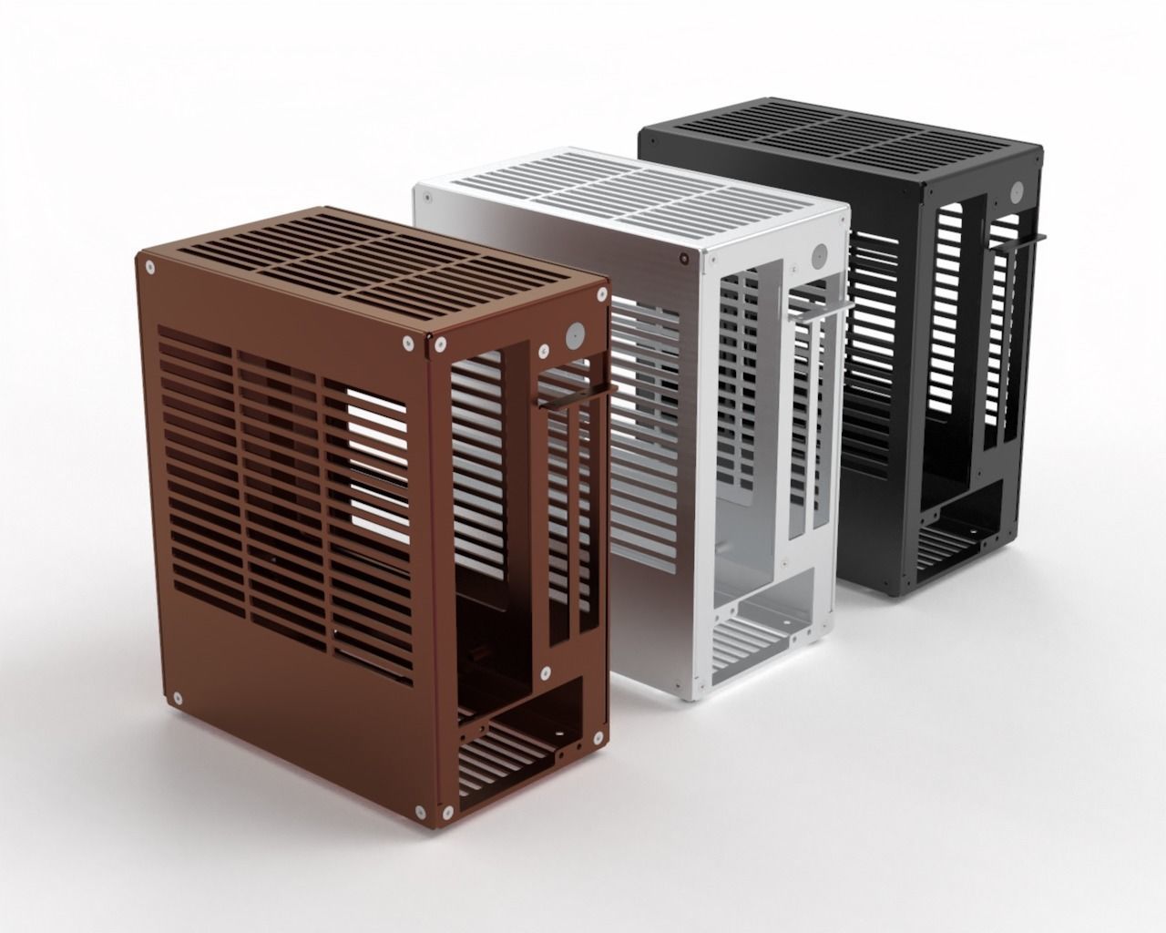 K39 SFF ITX PC Case 3D model_4