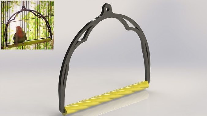 Birds Swing 3D prinitng Free 3D print model
