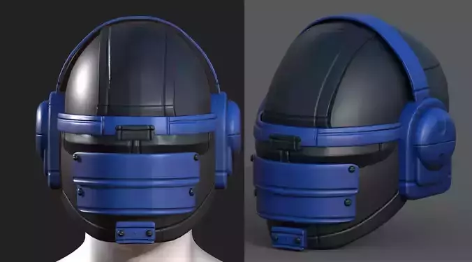 Helmet scifi fantasy futuristic military Scifi 