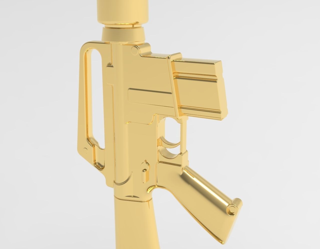 Lounge Gun Lamp 3D model_6
