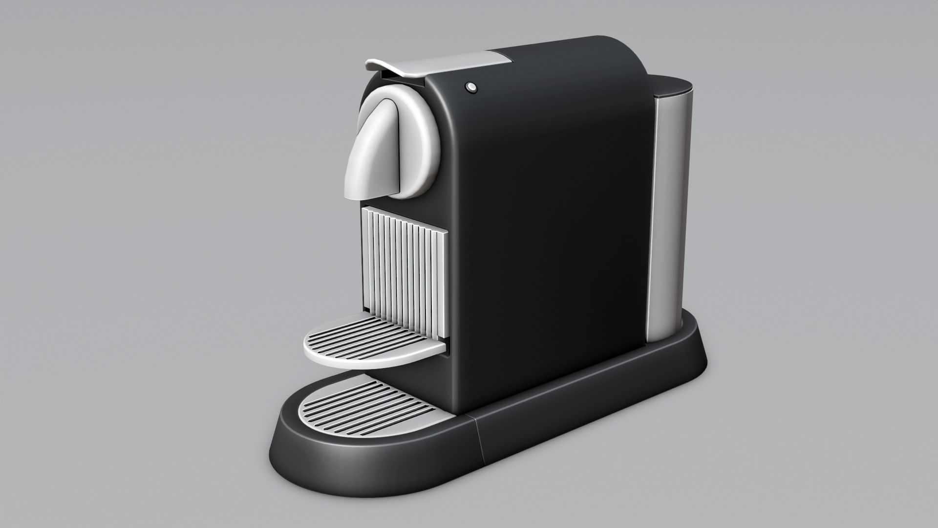 Coffee machine Low-poly 3D model_5
