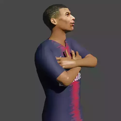 MBappe paris saint-germain 3D model
