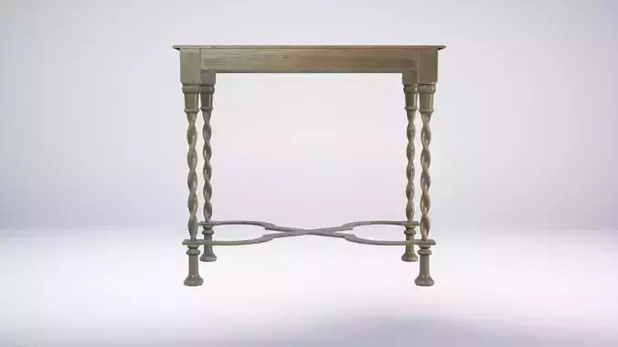 17th Century Small Wooden Table