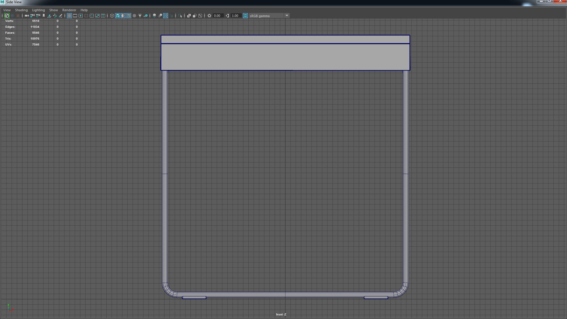 IKEA granboda nesting coffee table Low-poly 3D model_12