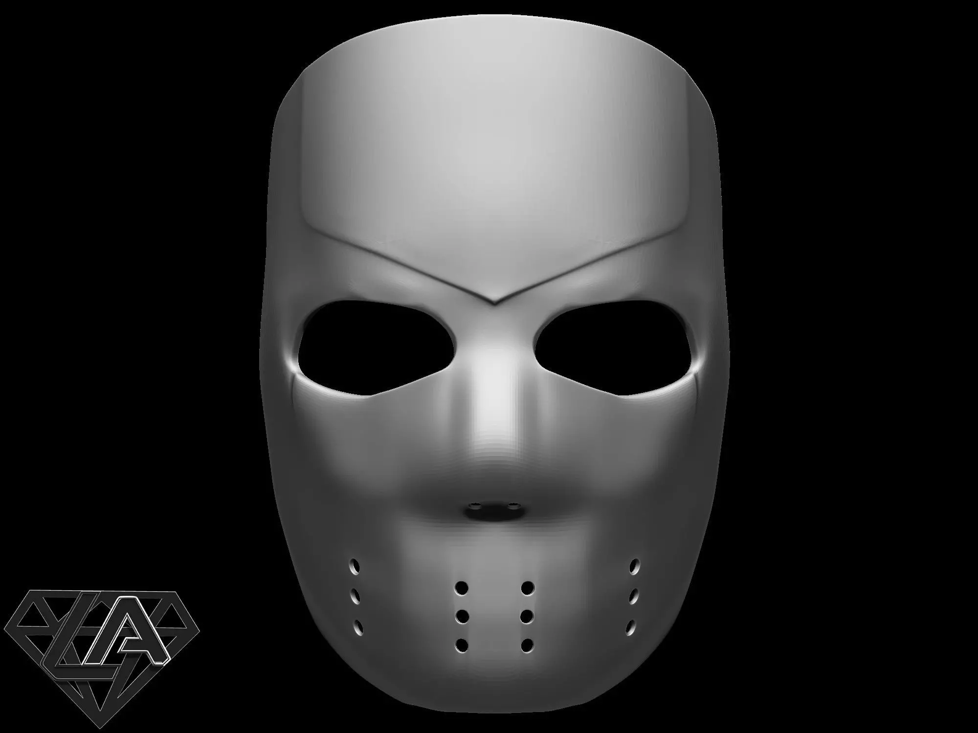 Call of Duty MW 2019 Nikto Mask without cloth 3D print model_0