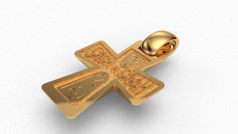 Cross ortodox  3D print model 3D print model_2