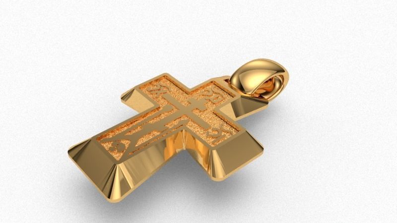 Cross ortodox  3D print model 3D print model_1