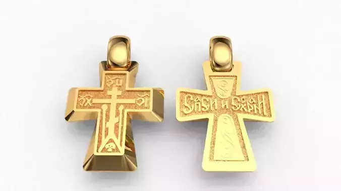 Cross ortodox  3D print model