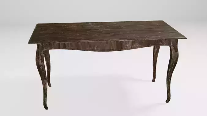 Table 3D model 2 console