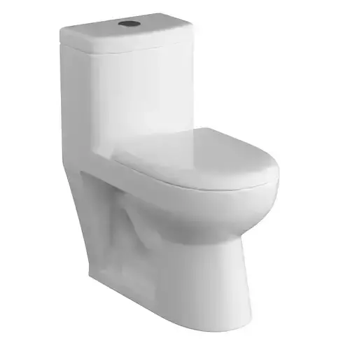 One piece EWC toilet 3D model Modeled in 3ds max 