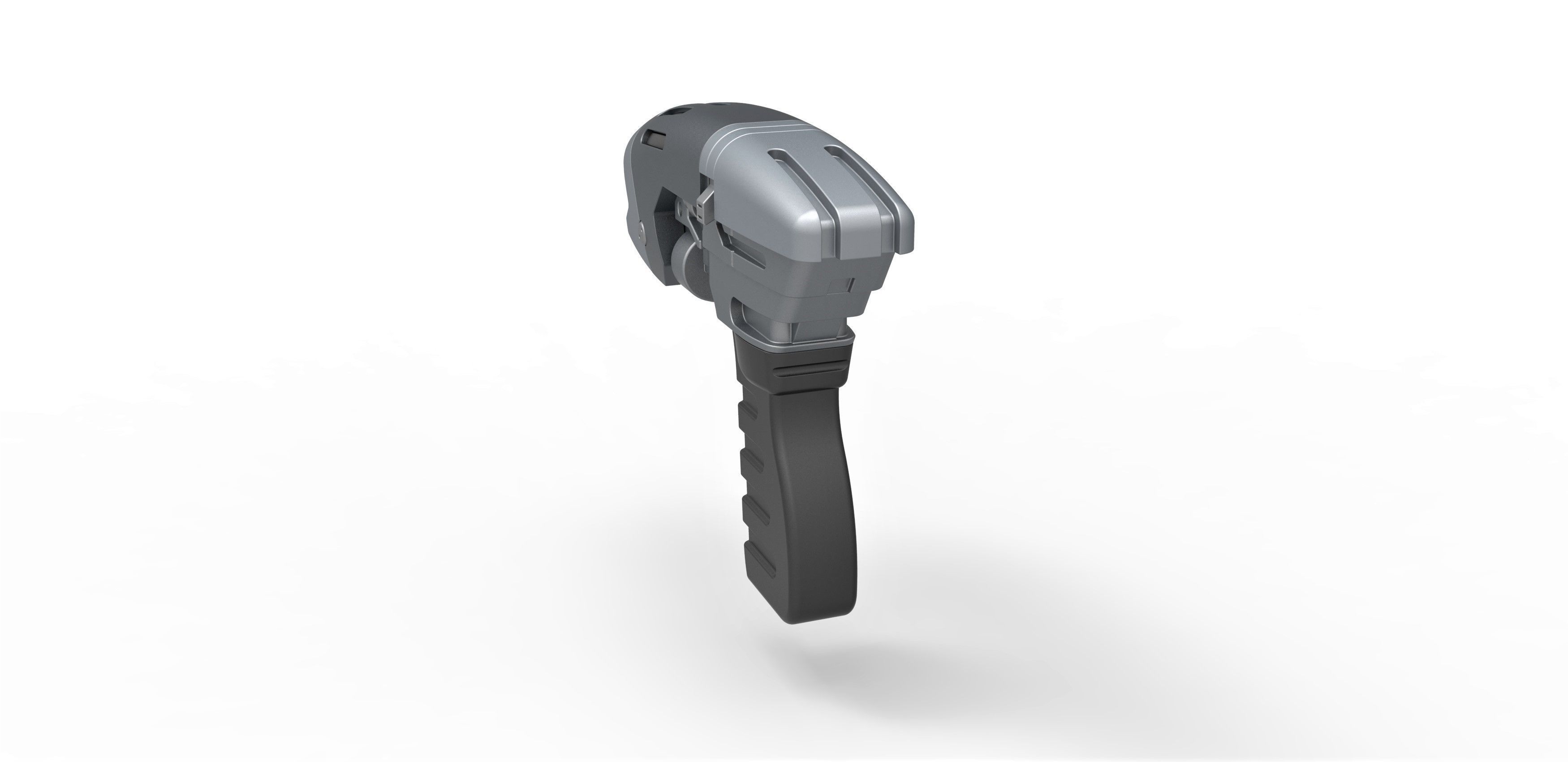 Starfleet phaser pistol from Star Trek Enterprise TV series 3D model_11