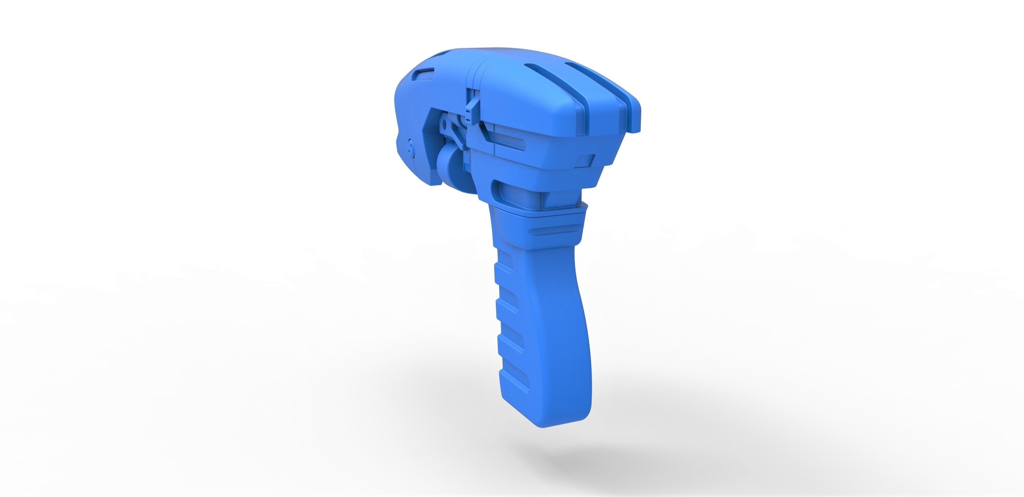 Starfleet phaser pistol from Star Trek Enterprise TV series 3D model_24