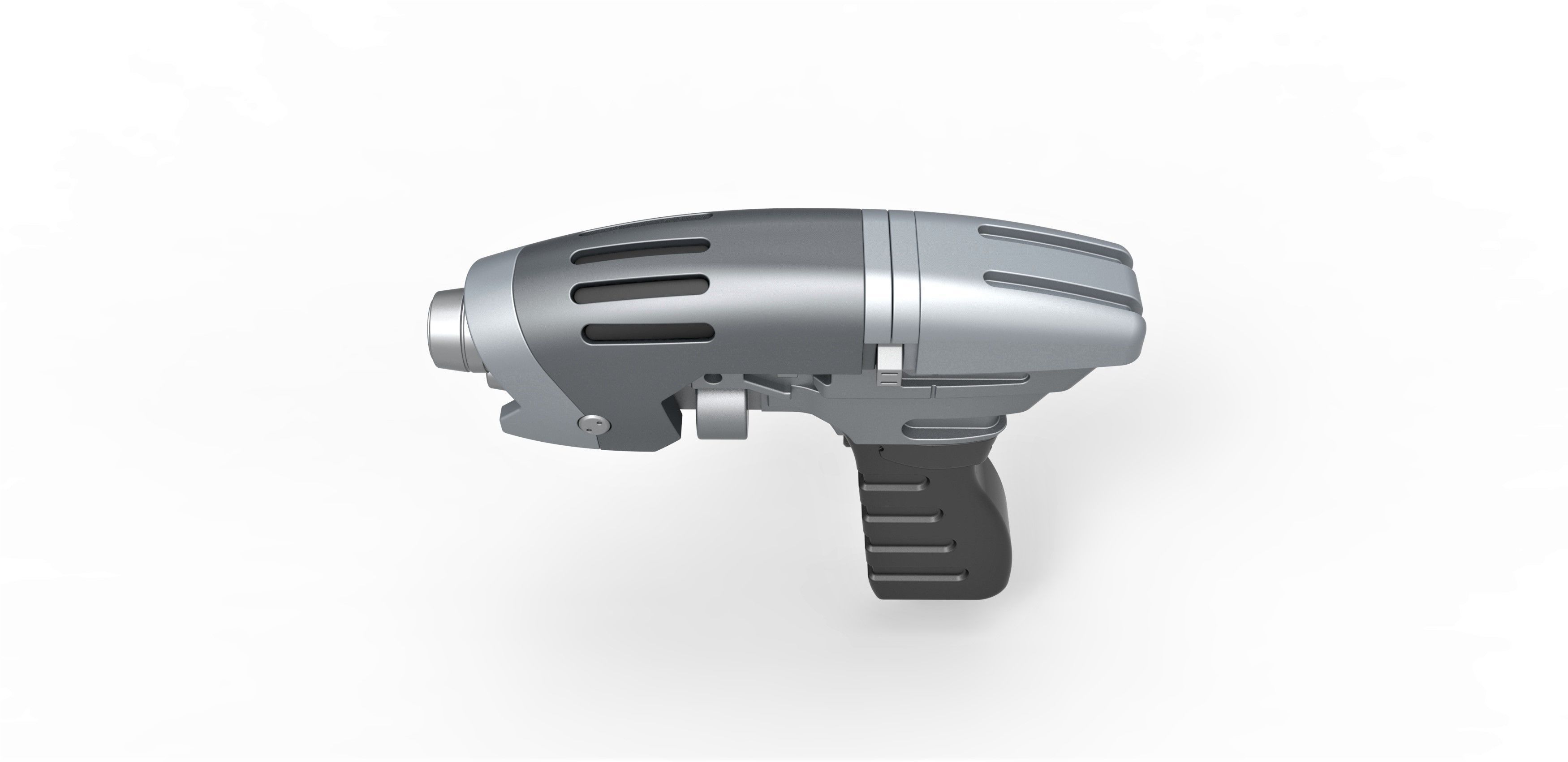 Starfleet phaser pistol from Star Trek Enterprise TV series 3D model_8
