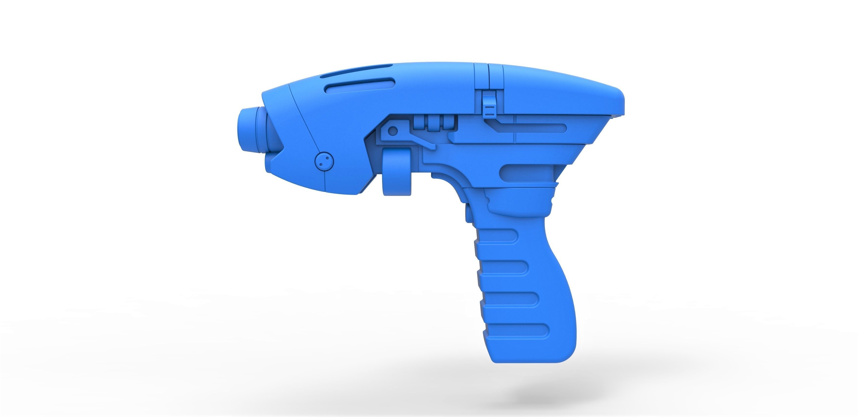 Starfleet phaser pistol from Star Trek Enterprise TV series 3D model_20