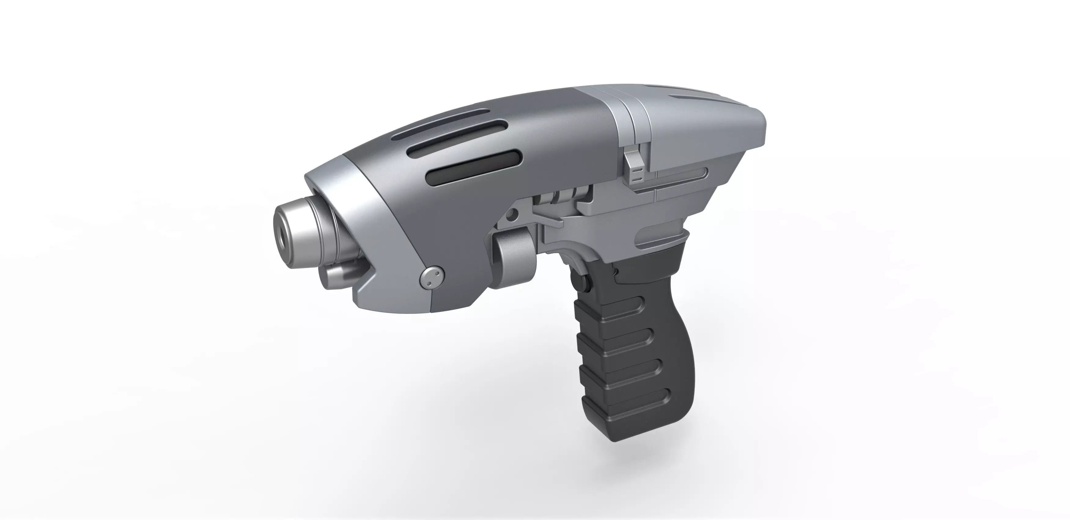 Starfleet phaser pistol from Star Trek Enterprise TV series 3D model_0