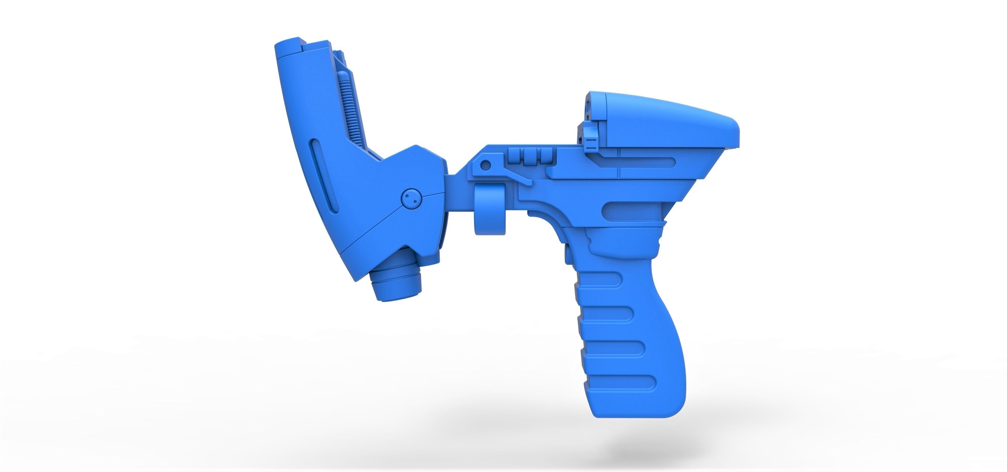 Starfleet phaser pistol from Star Trek Enterprise TV series 3D model_27