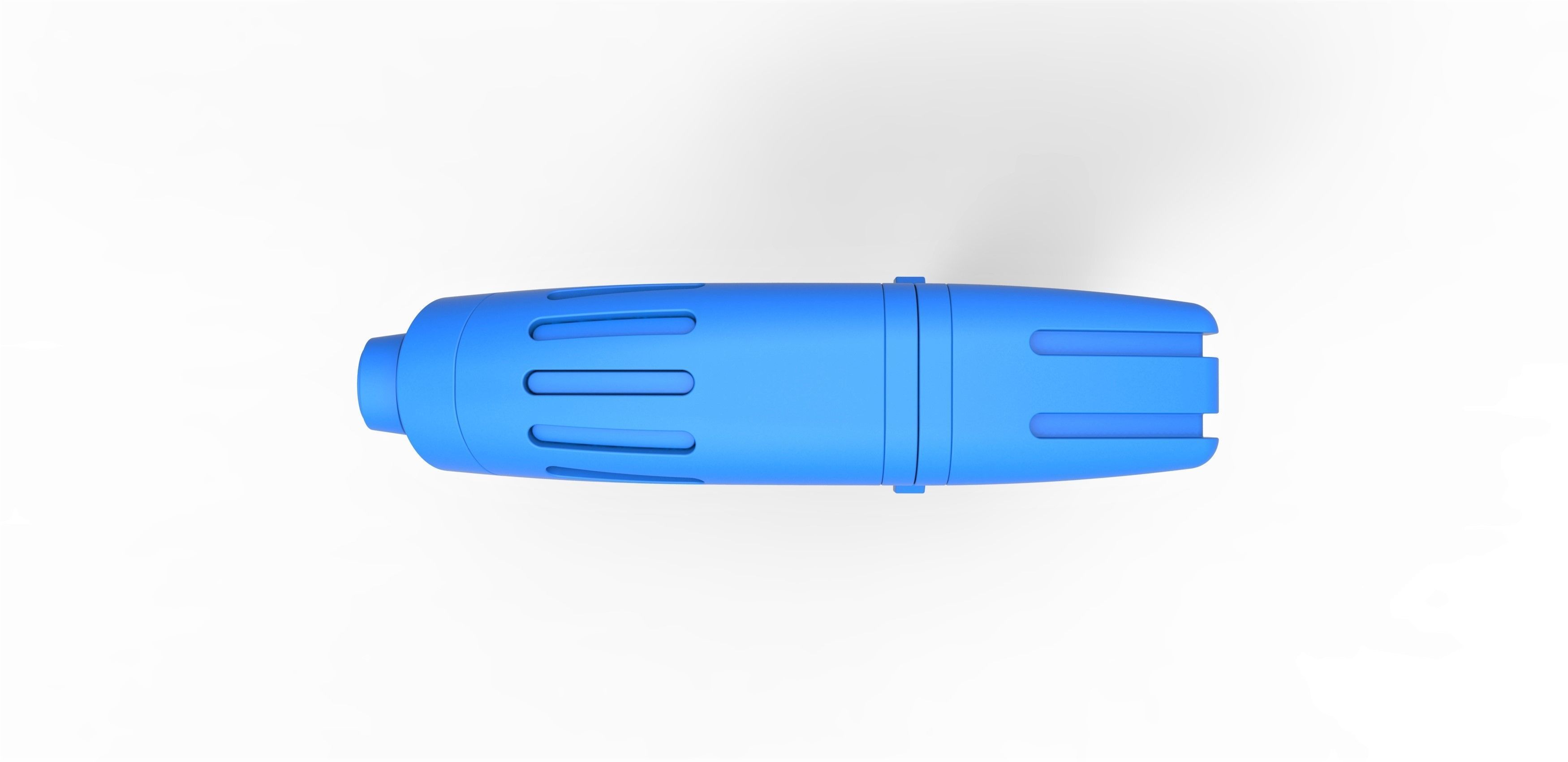 Starfleet phaser pistol from Star Trek Enterprise TV series 3D model_22