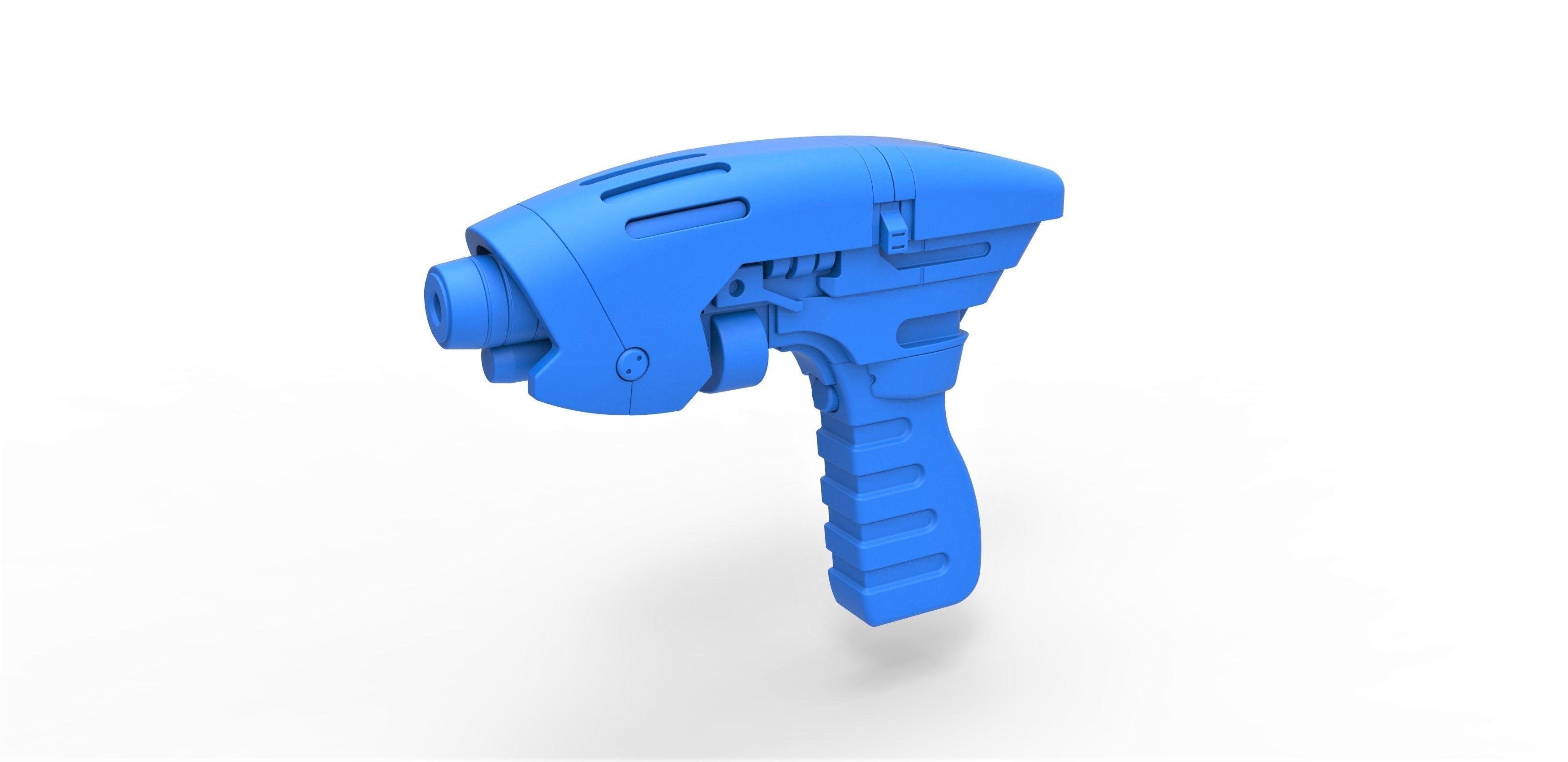 Starfleet phaser pistol from Star Trek Enterprise TV series 3D model_16