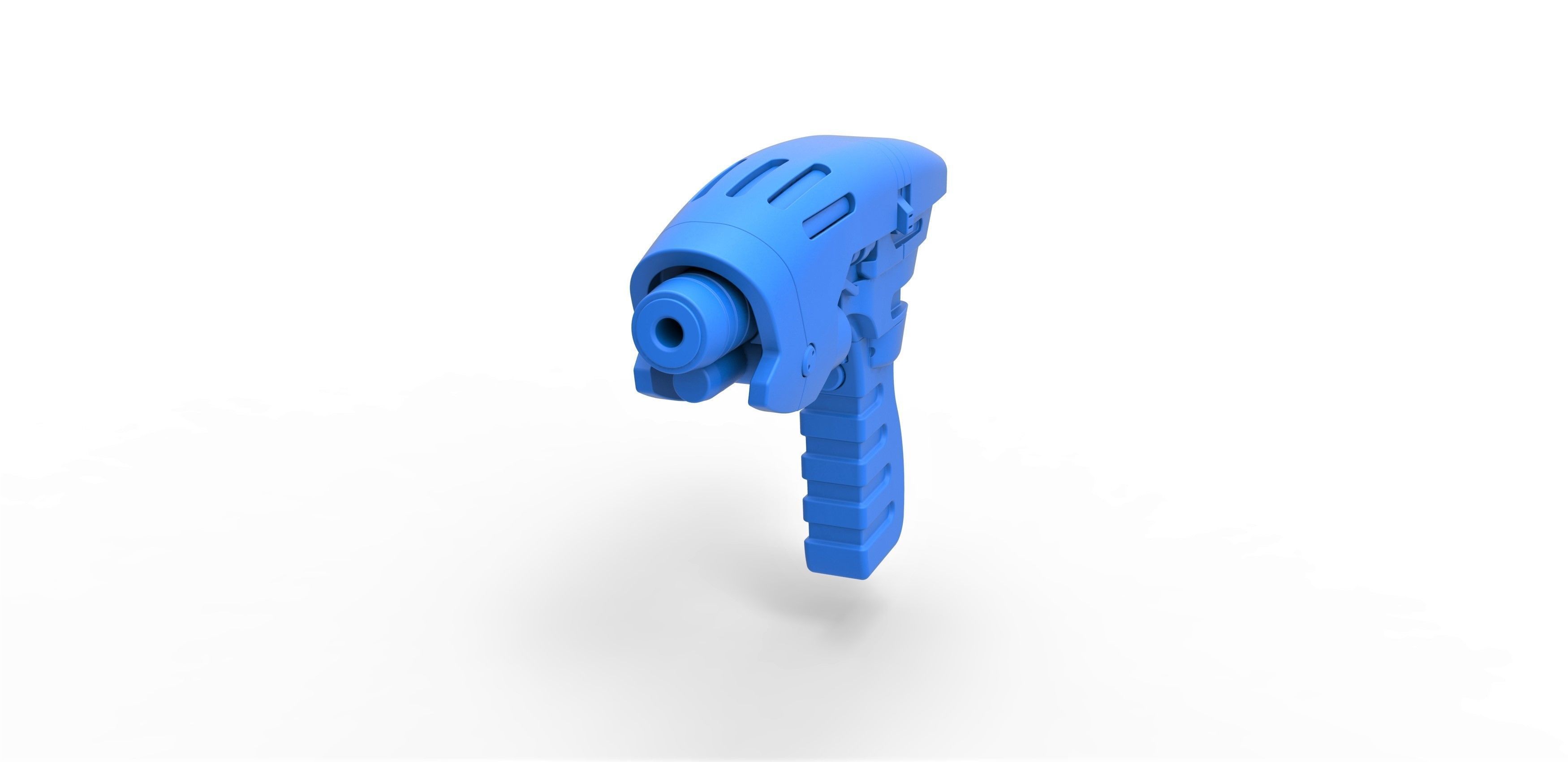 Starfleet phaser pistol from Star Trek Enterprise TV series 3D model_18