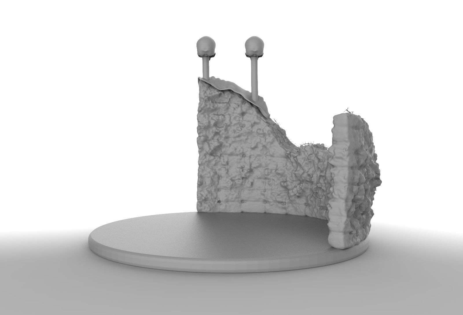 Base miniature model Warhammer 40k fan made 3D print model_5