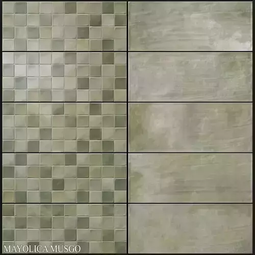 Keros Mayolica Musgo