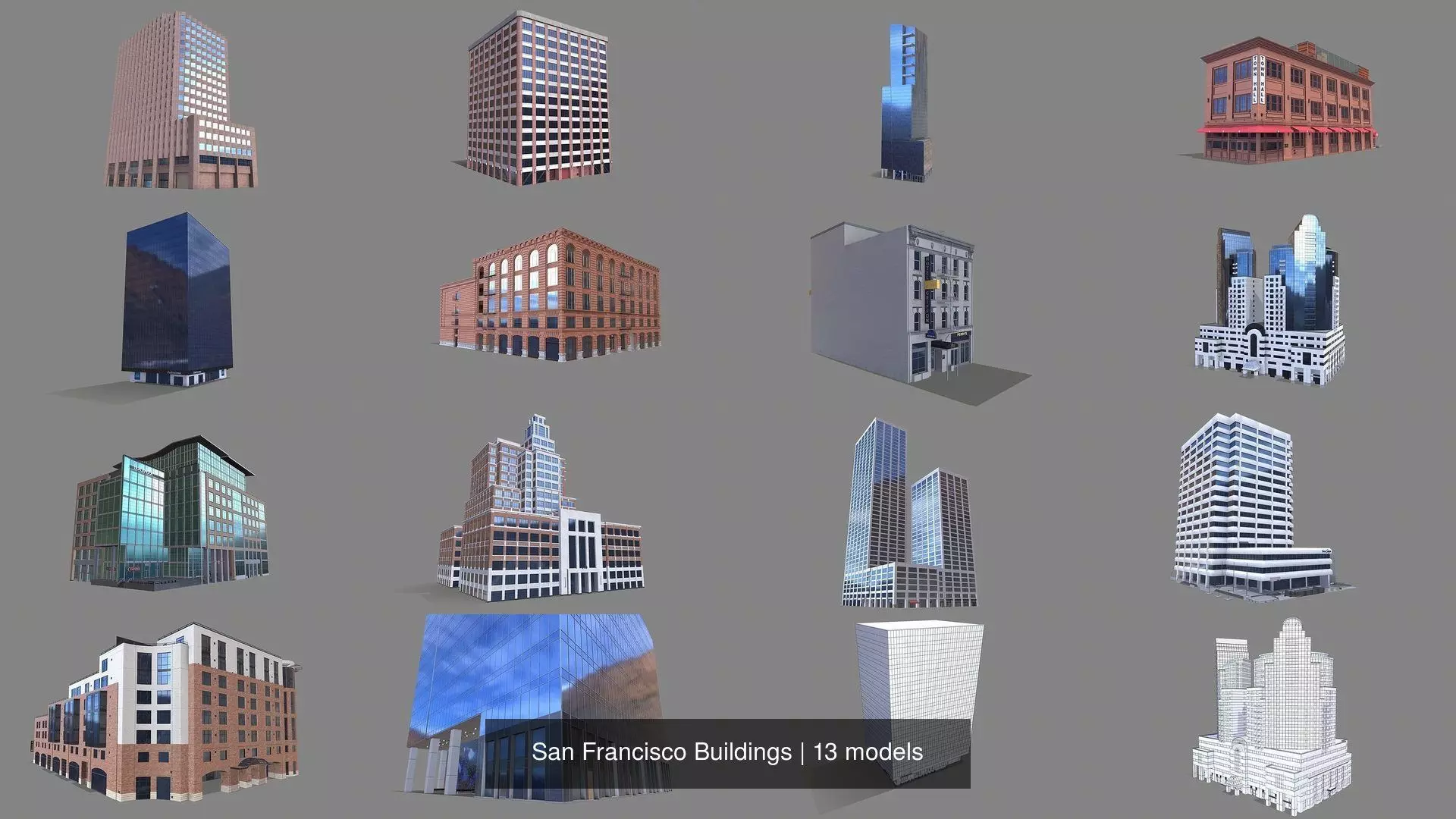 San Francisco Buildings 3D Model Collection_14