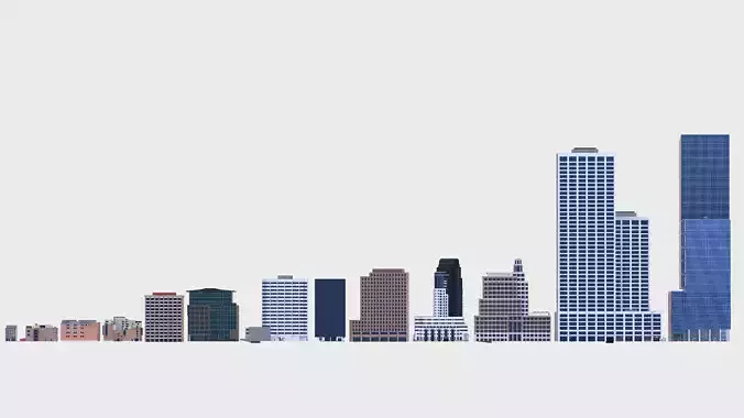 San Francisco Buildings 3D Model Collection