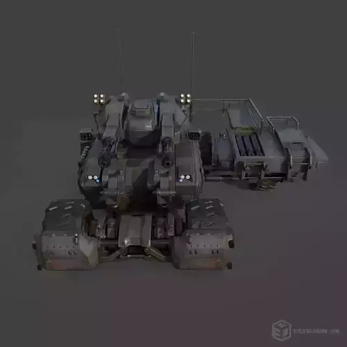 Tank model armored vehicle