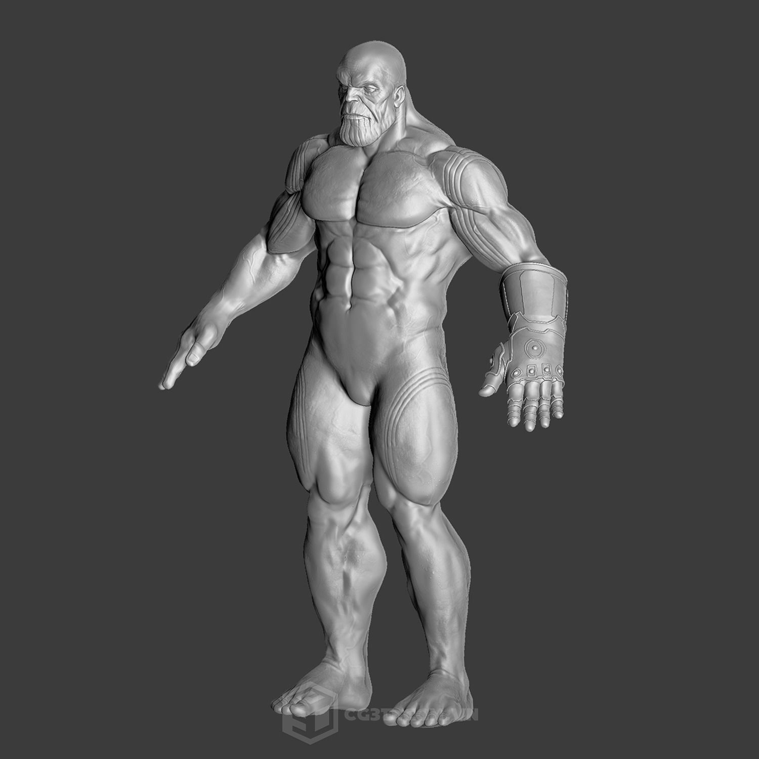 Thanos- Avenger 3D model_1