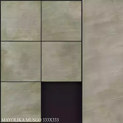 Keros Mayolica Musgo 333x333 3D model