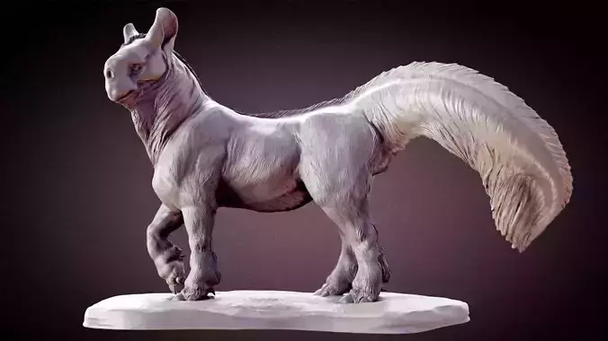 The Imperator horse 3D model