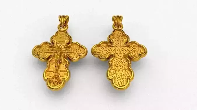 Cross ortodox  3D print model