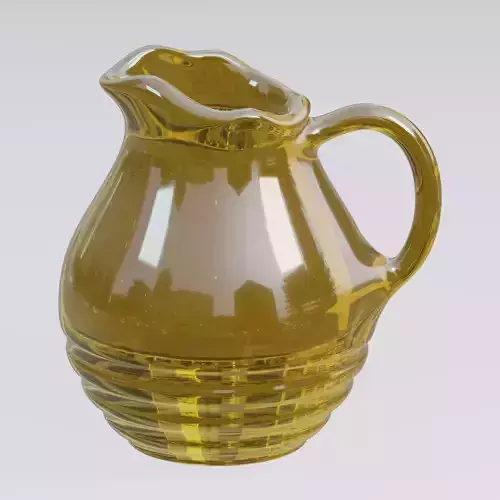Glass pitcher 3D model