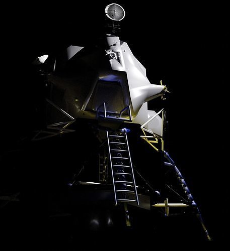 LUNAR LANDER APPOLO 11 3D model