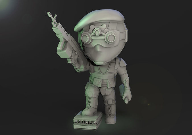 Speznat Chibi Free 3D print model
