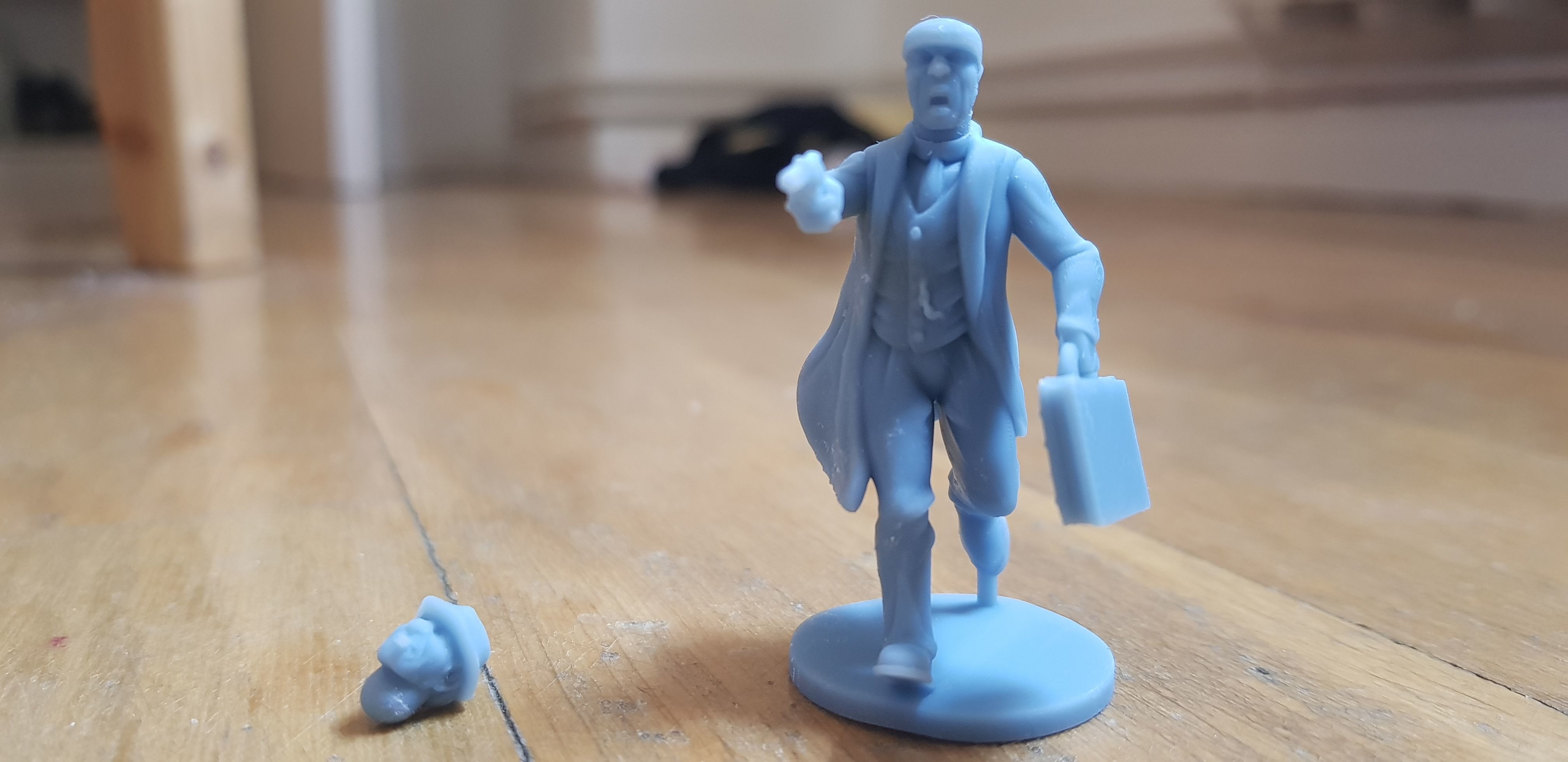 Gangsters and Police interchangeable 3D print model_4