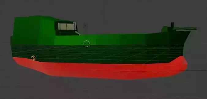 army ship 3D model