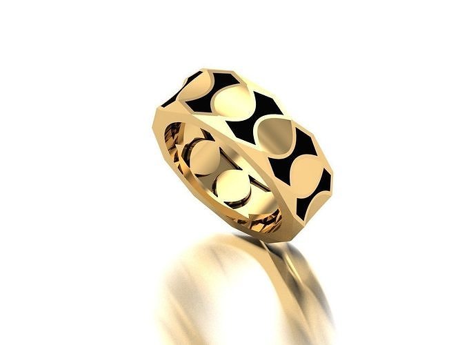 Ring for man 08 3D print model