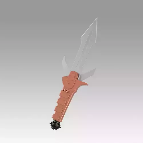 Star Trek The Search for Spock Exacting of The Klingon Dk tahg 3D model