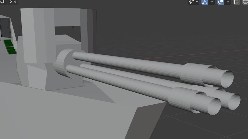 army ship 3D model_1