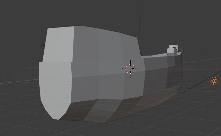 army ship 3D model_7