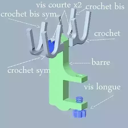 AIRBRUSH HOLDER 3D print model