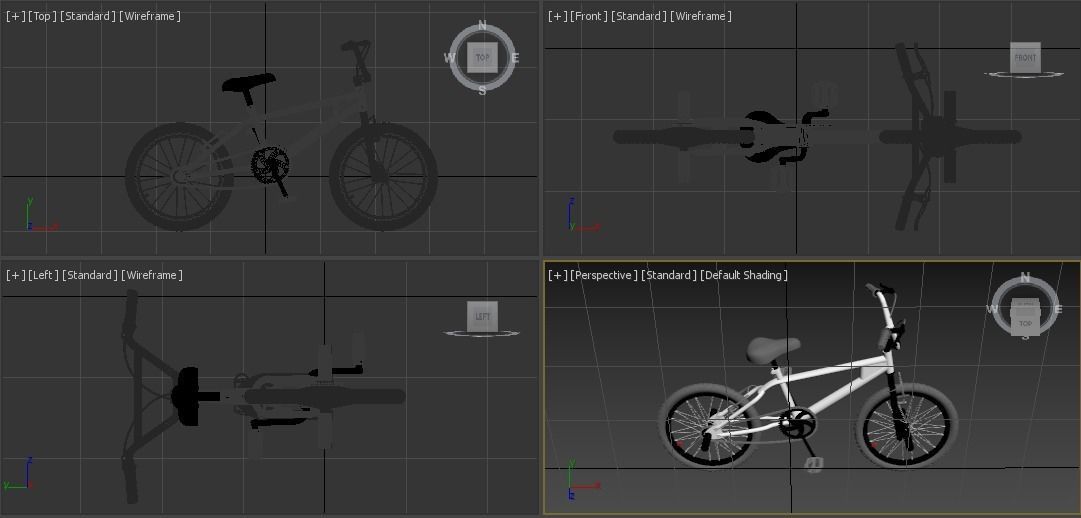 BMX Bike 3D model_35