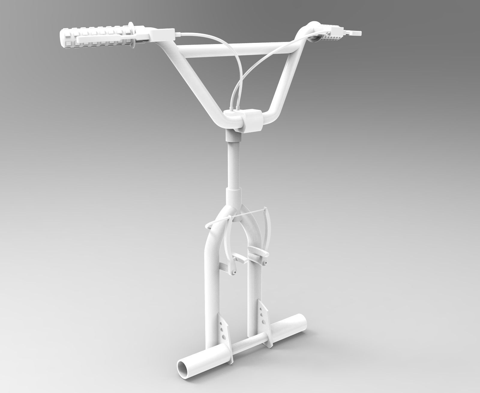 BMX Bike 3D model_23