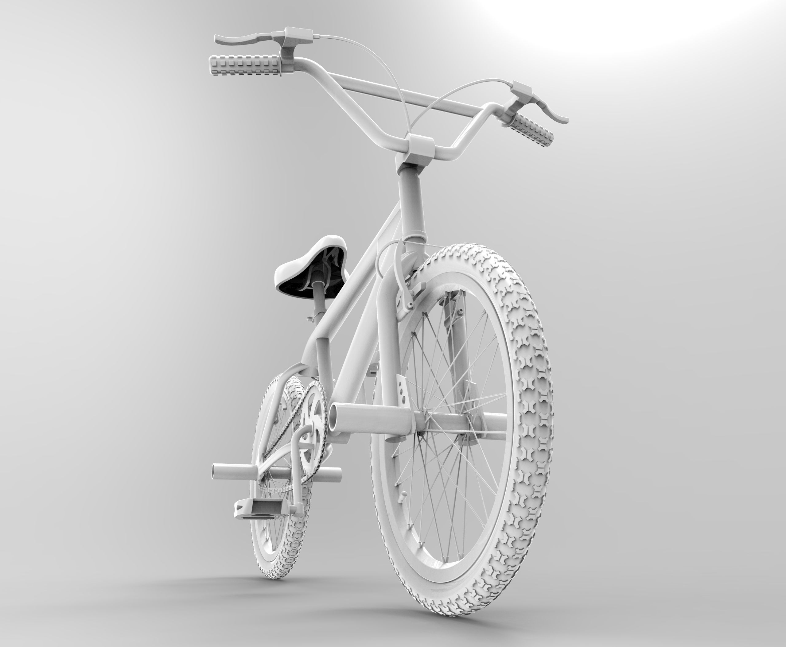BMX Bike 3D model_9