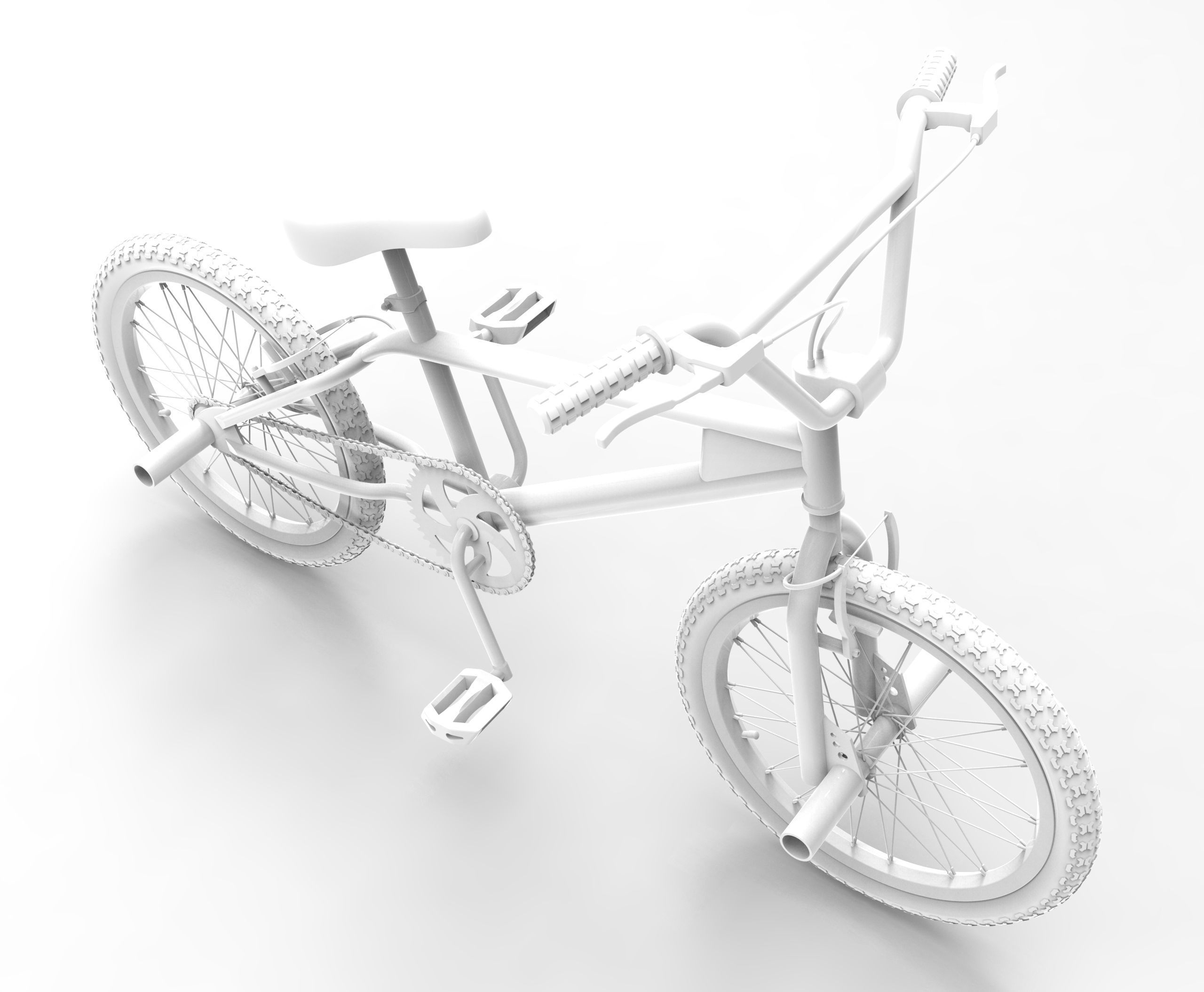 BMX Bike 3D model_11