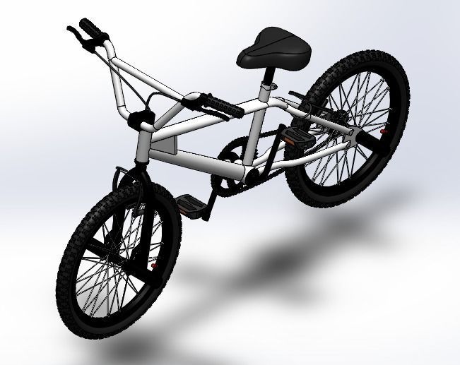 BMX Bike 3D model_33